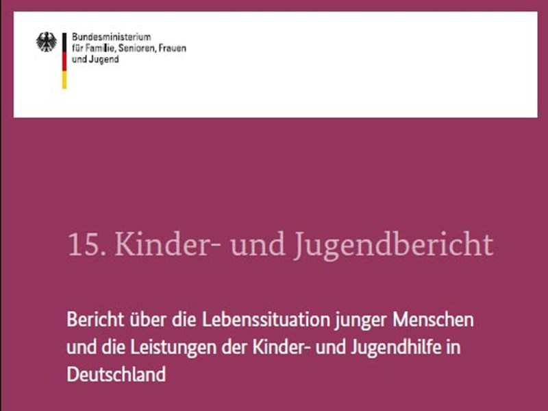 Bild: 15. Kinder- und Jugendbericht