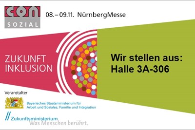 Besuchen Sie uns auf der ConSozial Bild 1