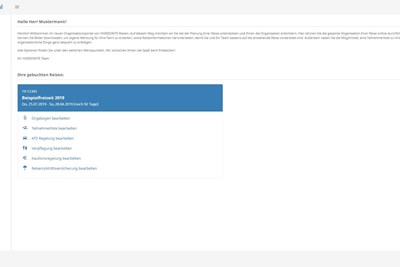 Jetzt einfach die Reise online organisieren Bild 1