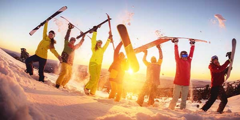 Bild: 7 Gründe warum Skifahren in der Gruppe einfach unschlagbar ist